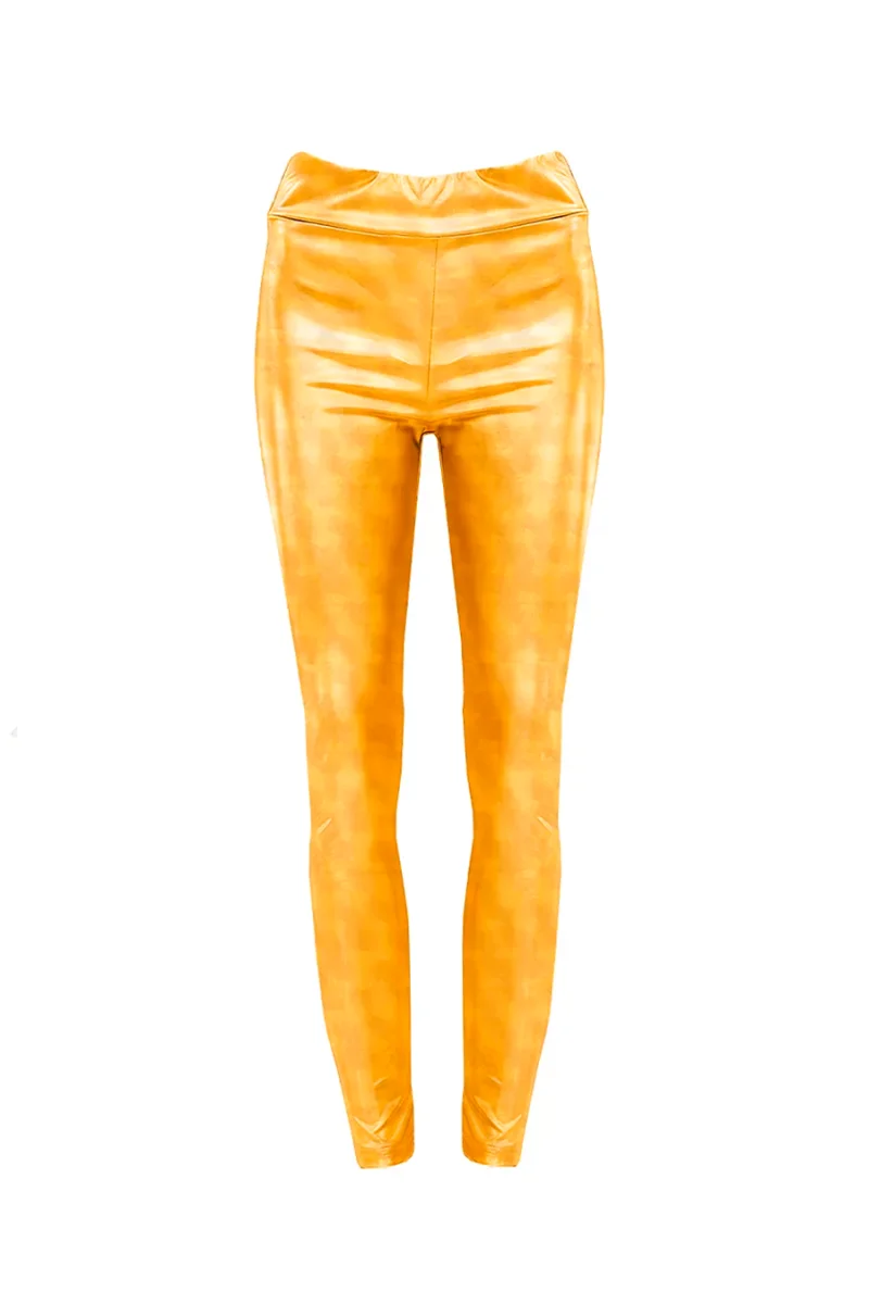 Calça Legging Adulto – Dourada Holográfica